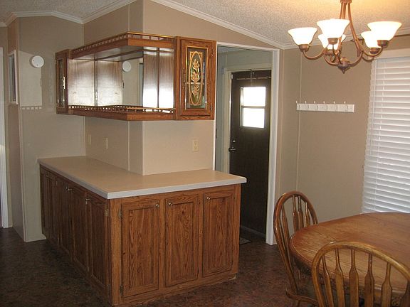Kitchen and dining area