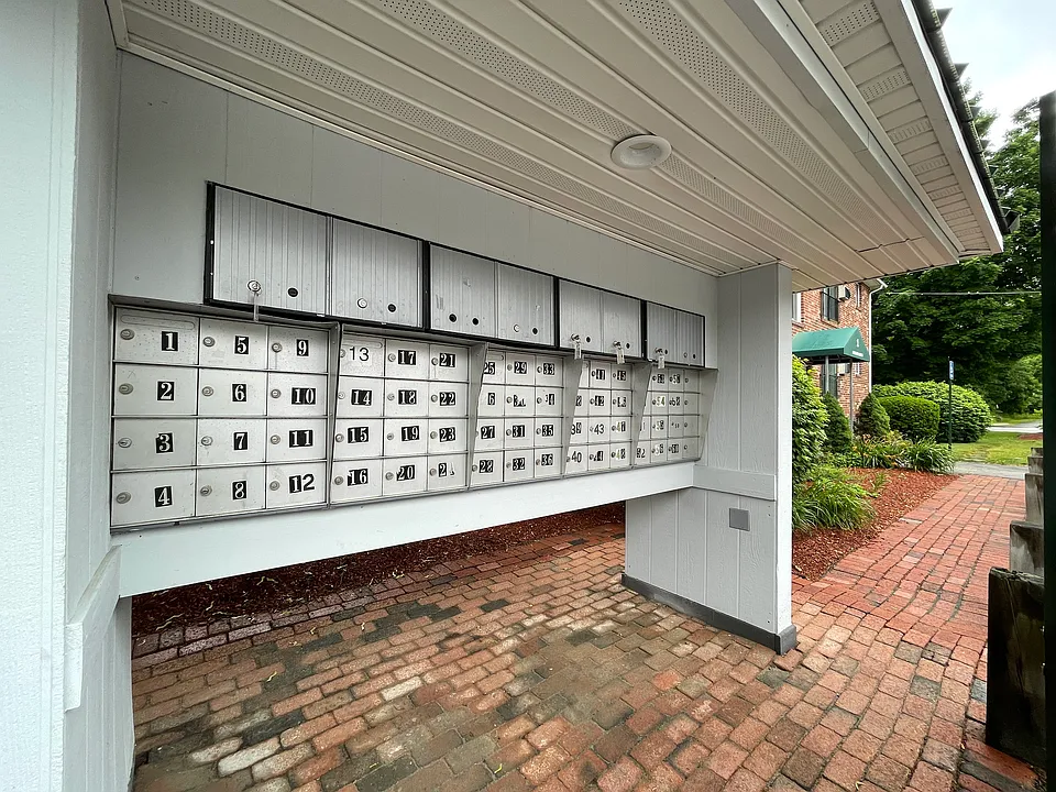 Mail delivery at Highland Estates in Milord, NH, a Red Oak Apartment Homes community