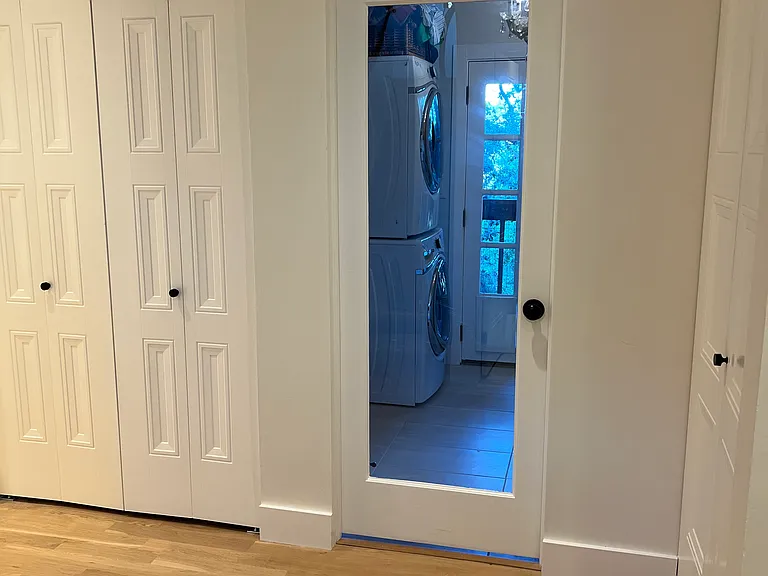 Lower level laundry room (bottom of stairs)
