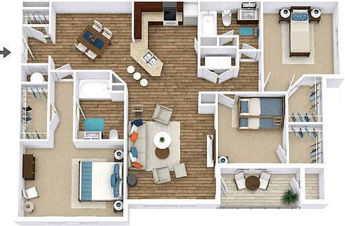 Floor plan Fairfield