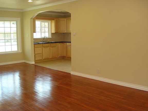 Spacious dining area