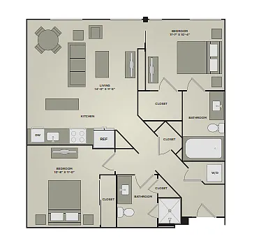 Floor plan B2