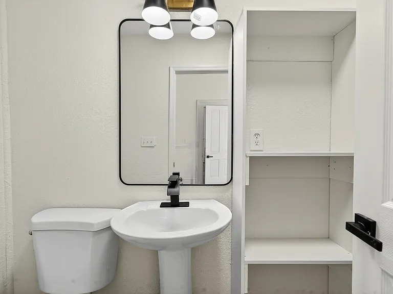 First bedroom bathroom