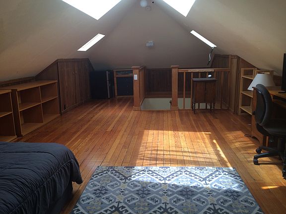 Attic bedroom