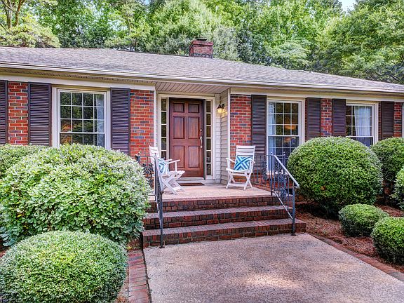 Large front stoop.