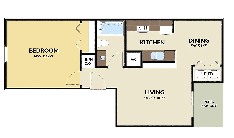 Floor plan Casita