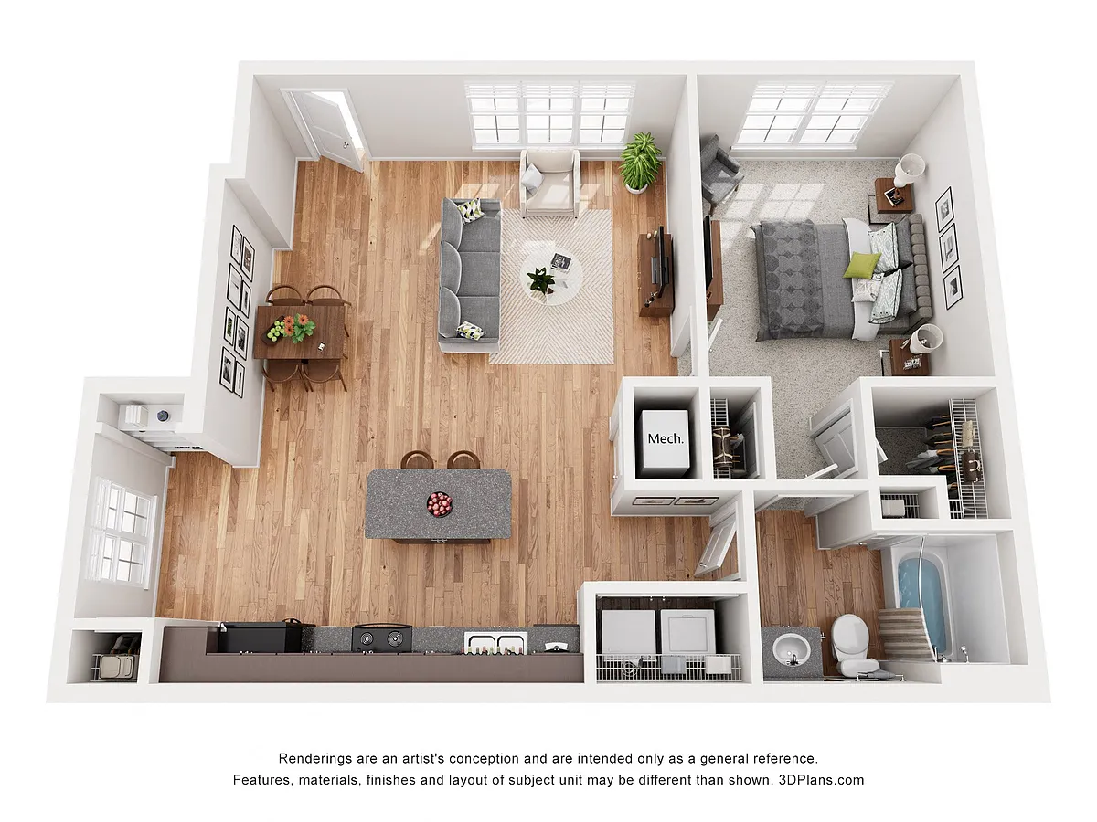 Floor plan Wiley