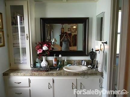 Master bedroom dressing area