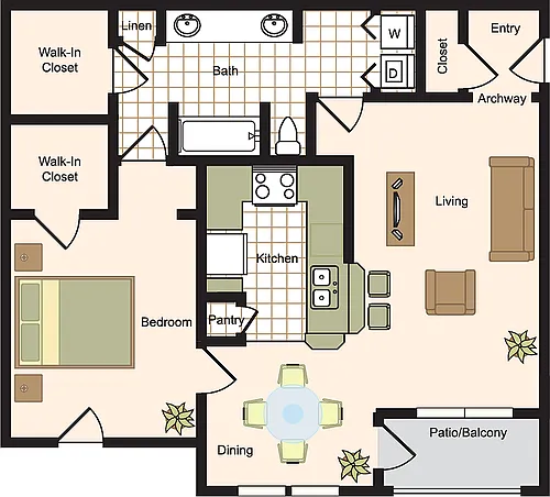 Floor plan A