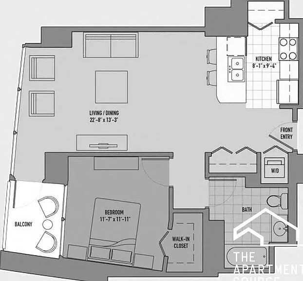 355 E Ohio St #2BR2BA — Photo 4