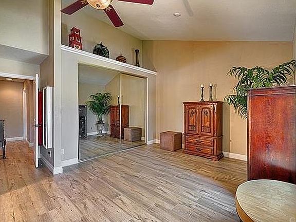 Mirrored Master Closet Doors