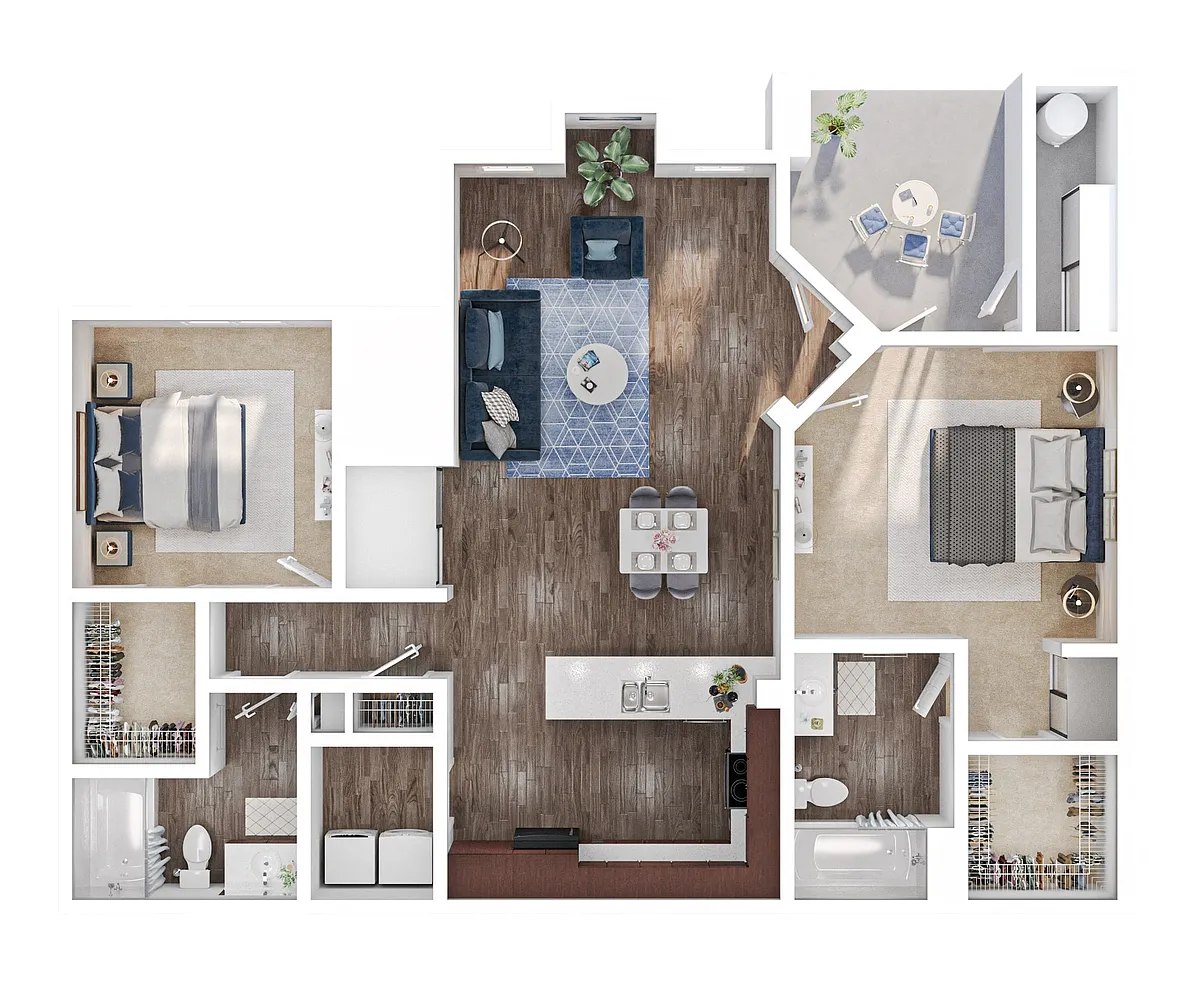 Floor plan B3