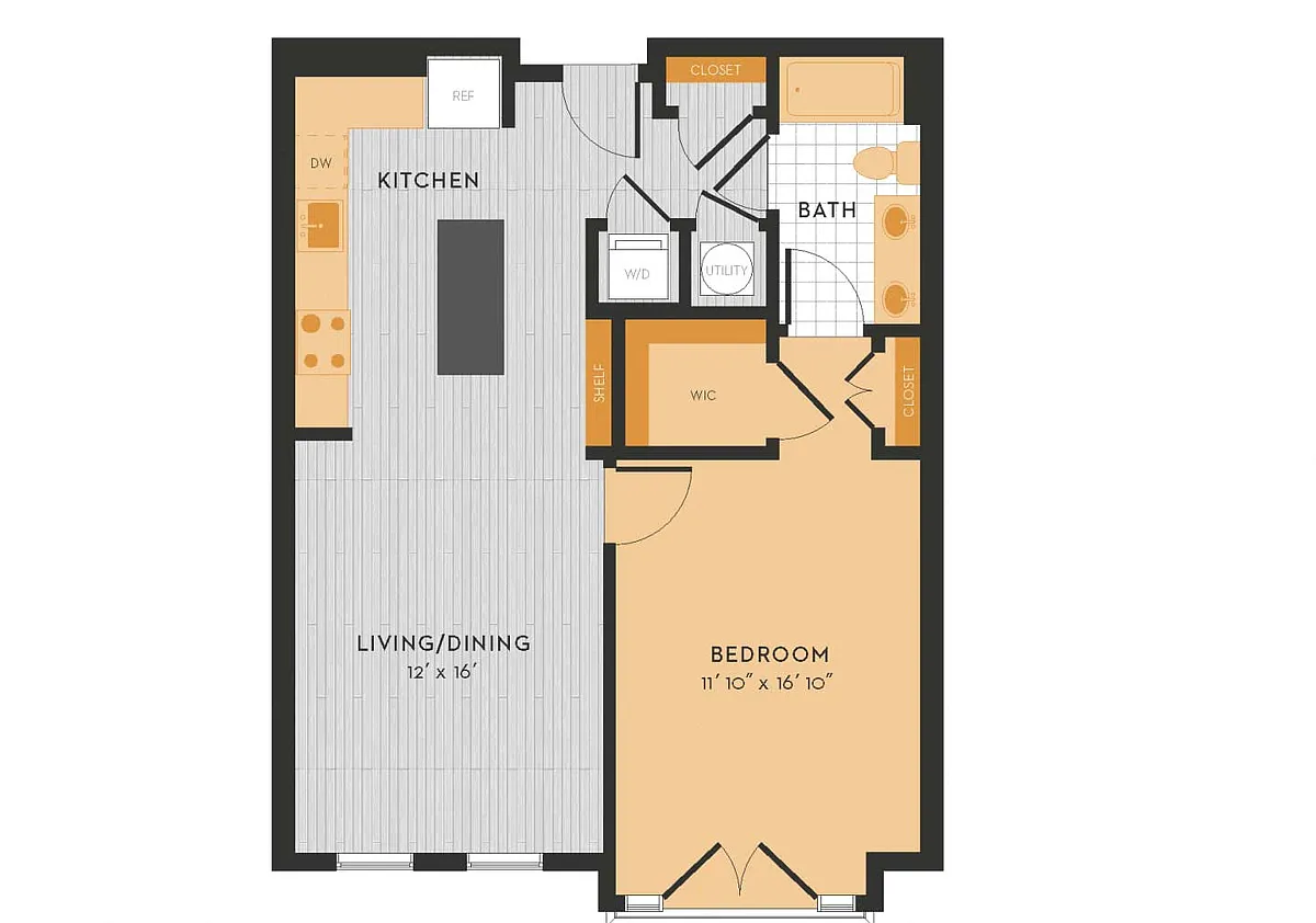 Floor plan A1W