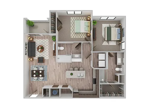 Floor plan B7