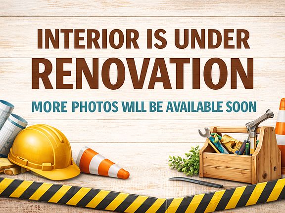 3 other bedrooms and 2 bathrooms are undergoing renovation