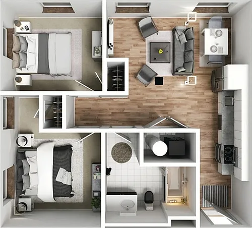 Floor plan Frappuccino