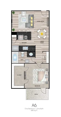 Floor plan A6