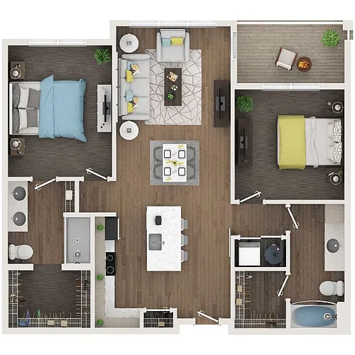 Floor plan C1 - Asbury