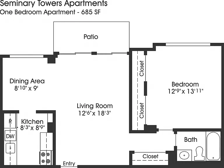Seminary Towers — Photo 38