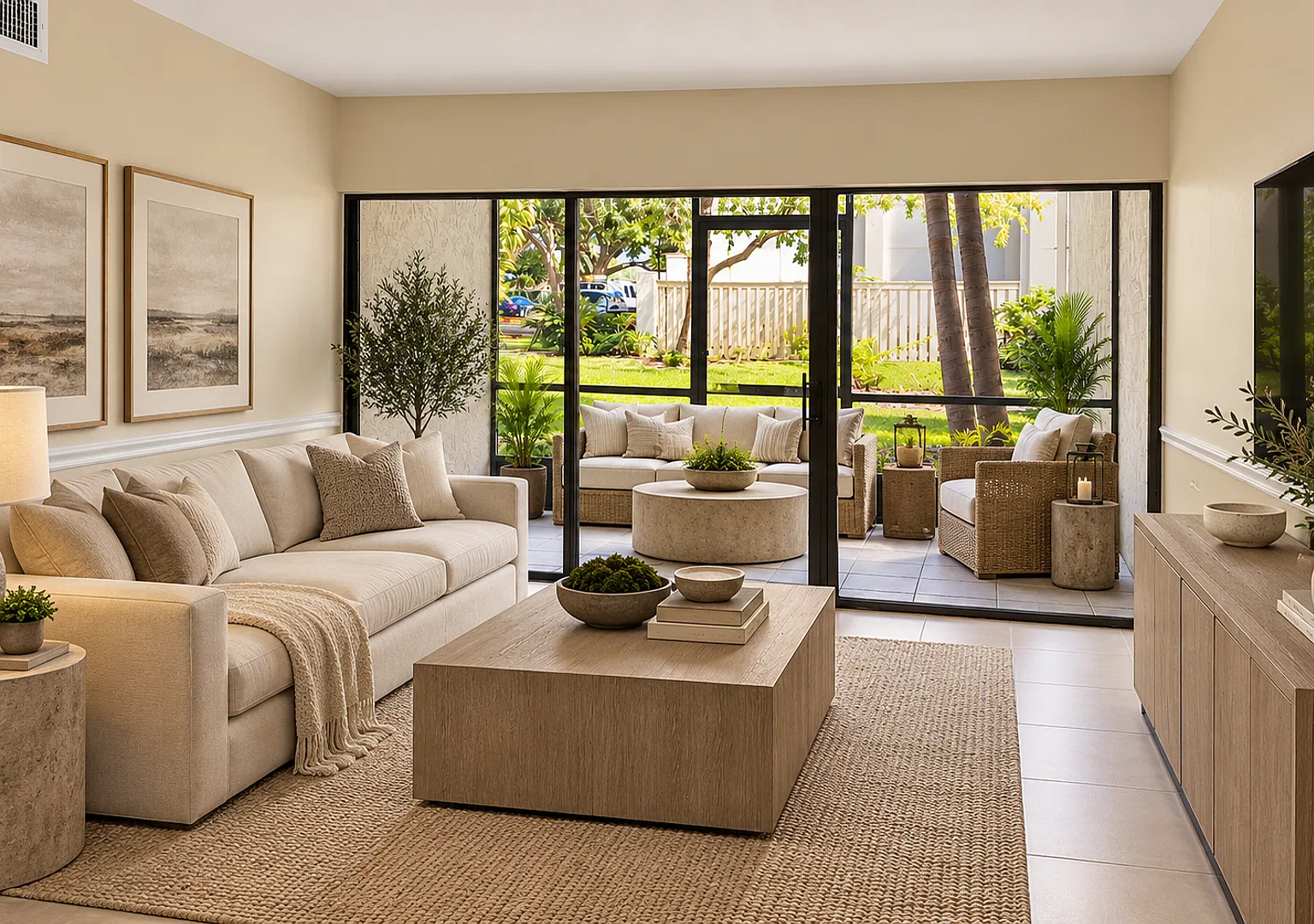 Beautiful Remodeled 1/1 First Floor Condo x Rent @ Wimbledon Park Close to Downtown! — Photo 1