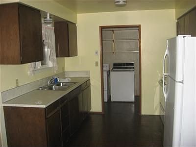 Kitchen to laundry area