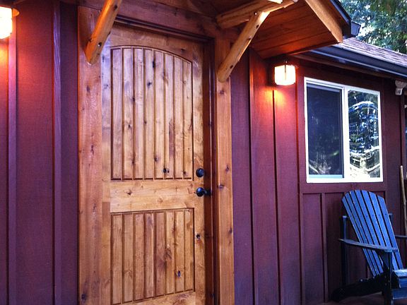 Custom built Front Door and Entry