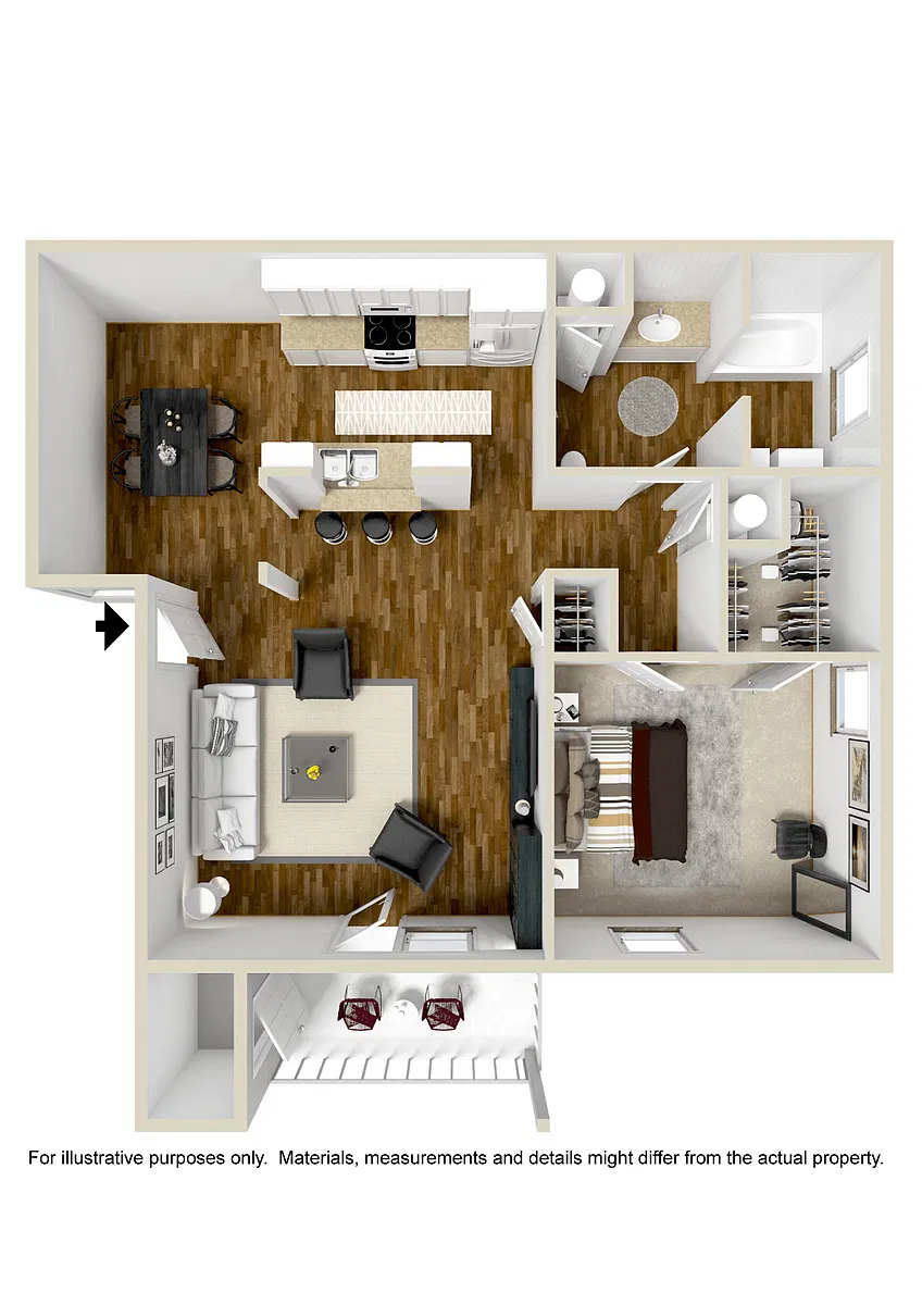 Floor plan The Chateau