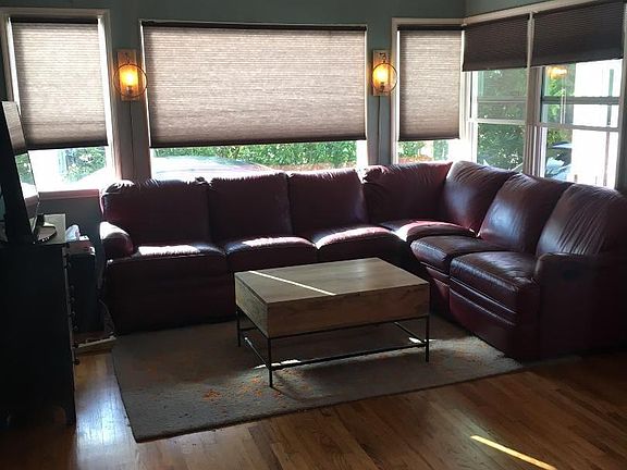 spacious front room