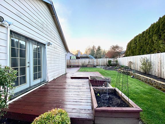 Back Yard and Deck