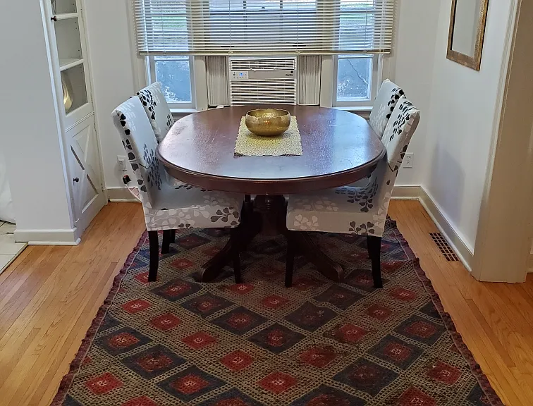 Historic McKennan Park Apt #5 Dining Room