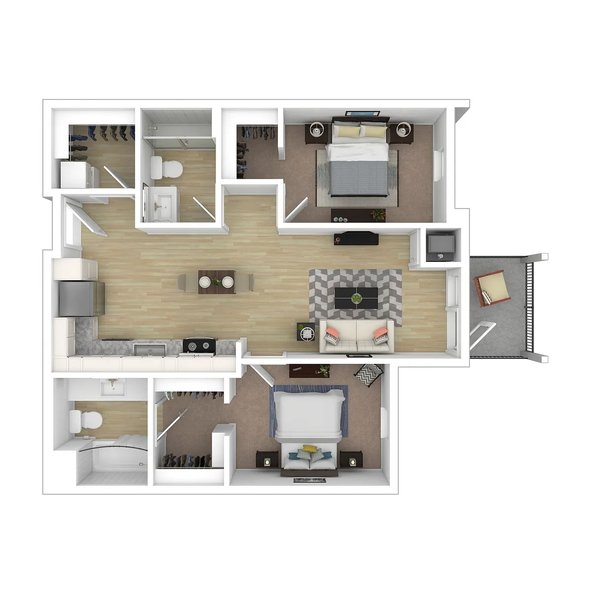 Floor plan The Oasis