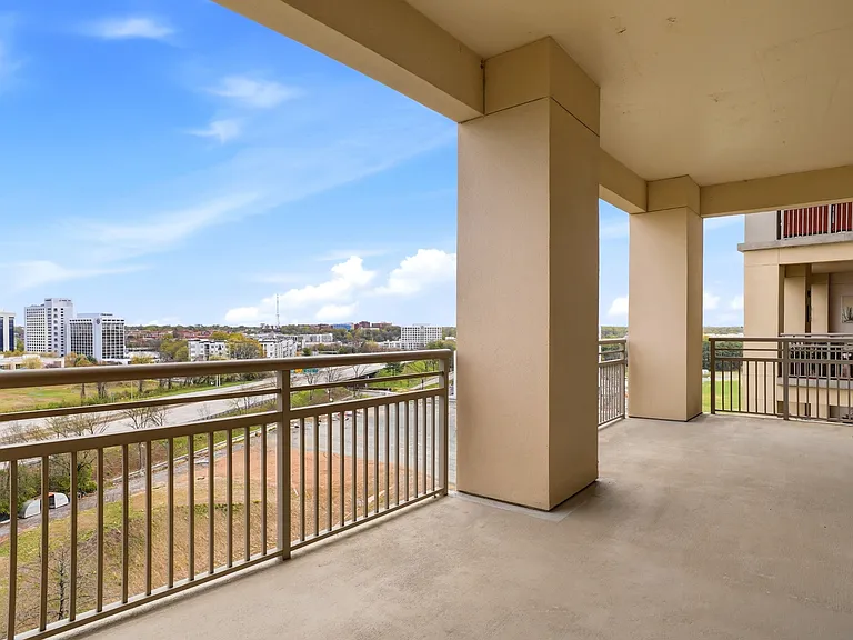 Huge private balcony