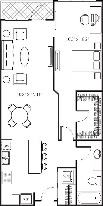 Floor plan A43 Premium