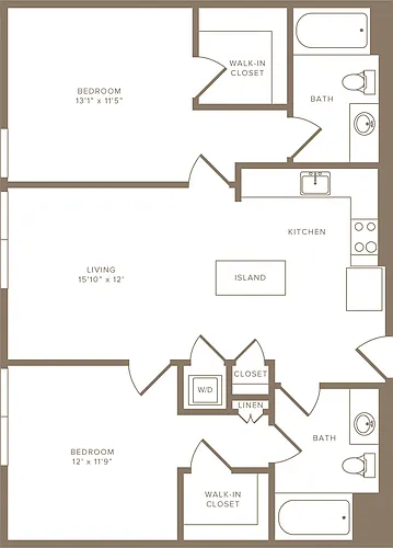 Floor plan B01