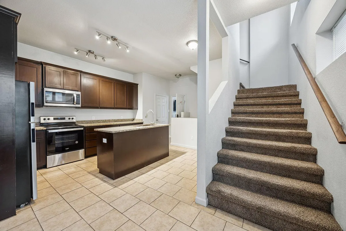 Kitchen + common area - 2737 Purington Ave