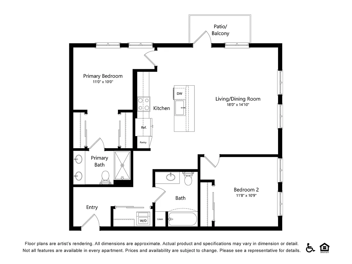 Floor plan D1