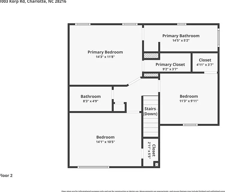 3 bed, 2.5 bath, 1254 sqft, $1,755 — Photo 3