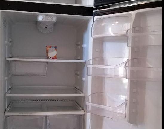 New stainless refrigerator