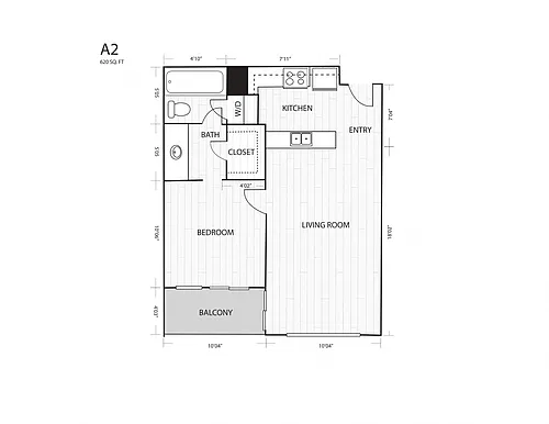 Floor plan A2P