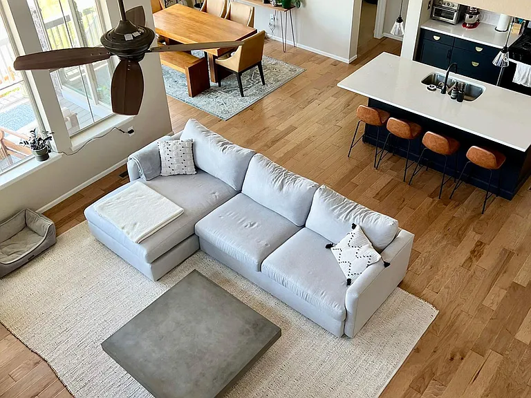 View from loft/flex-area