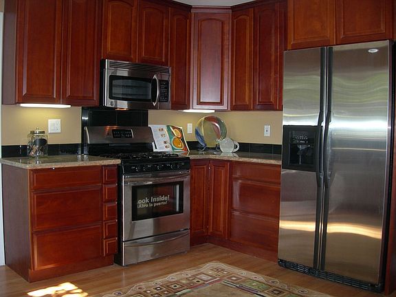 Cherry, granite, hardwood 