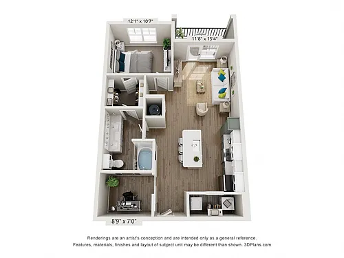 Floor plan The Seaside