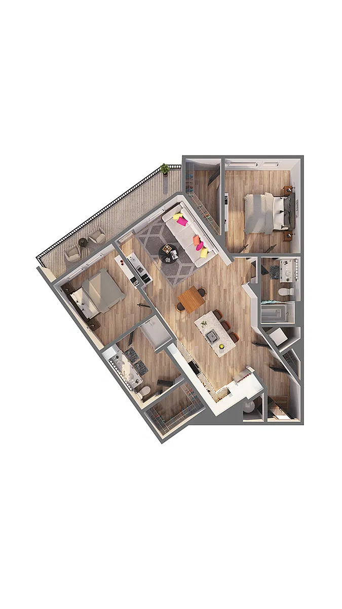 Floor plan B8