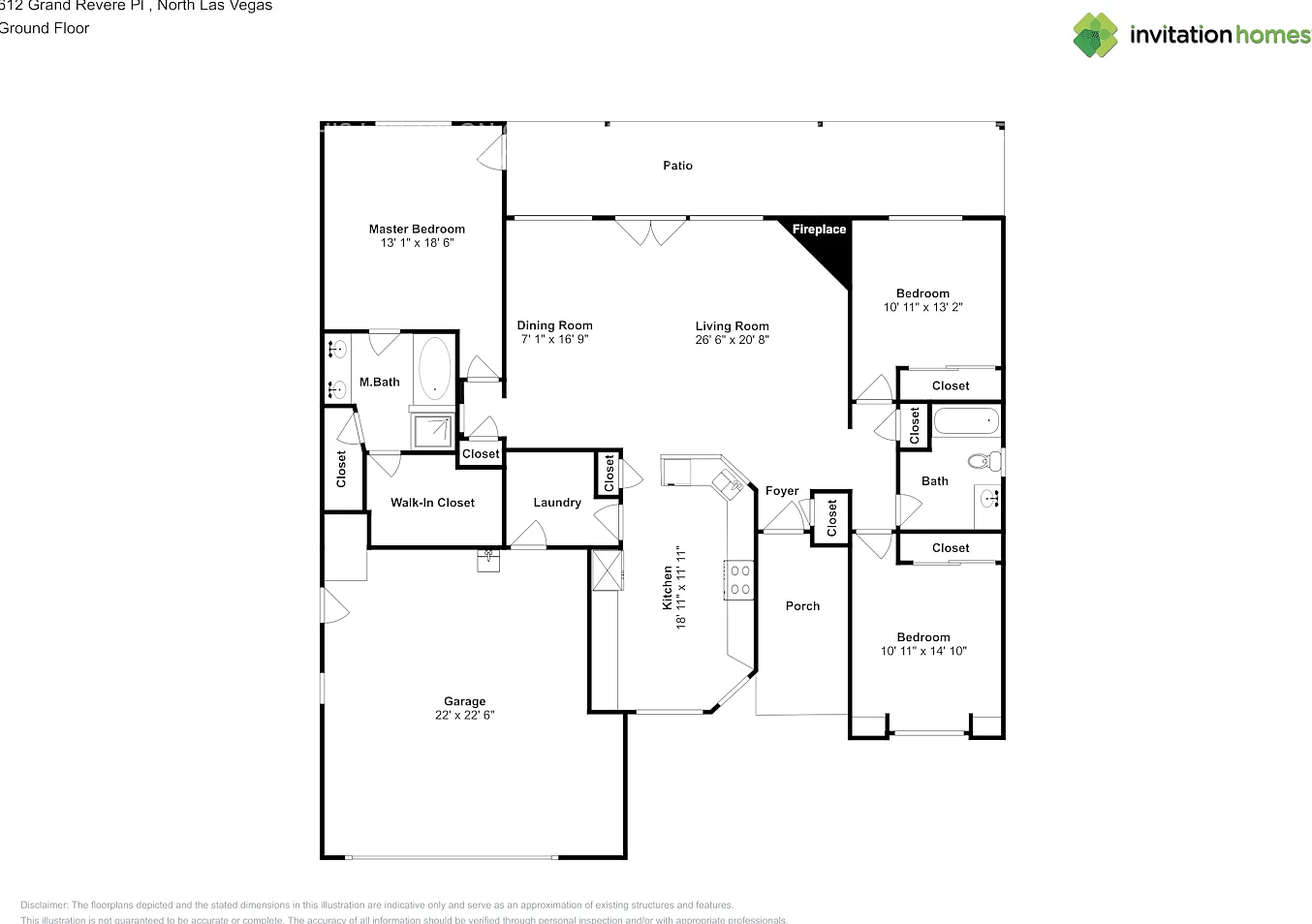 612 Grand Revere Pl North Las Vegas, NV 89032 — Photo 2