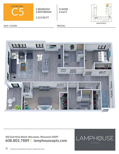 Floor plan C5