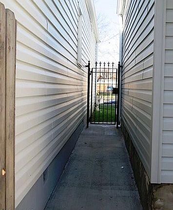 Wrought iron front/sides