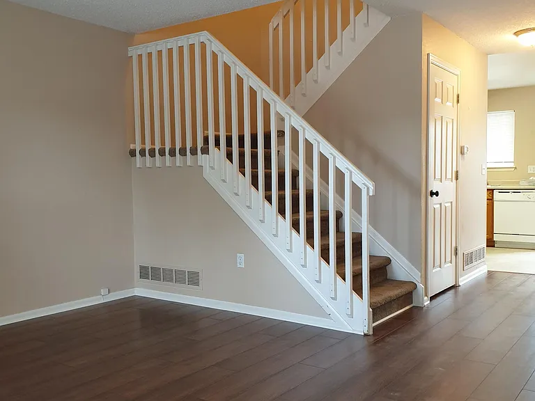 Living room and Stairs