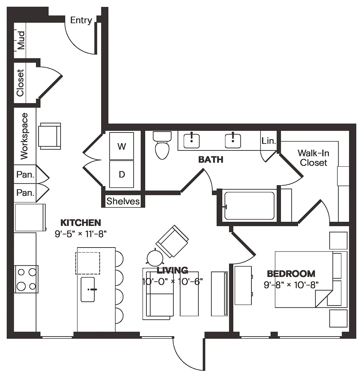 Floor plan A8