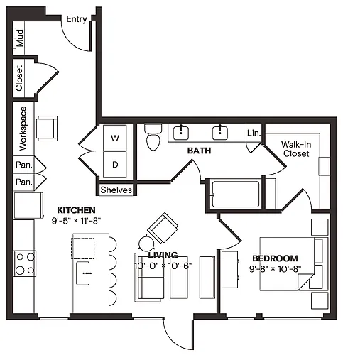 Floor plan A8