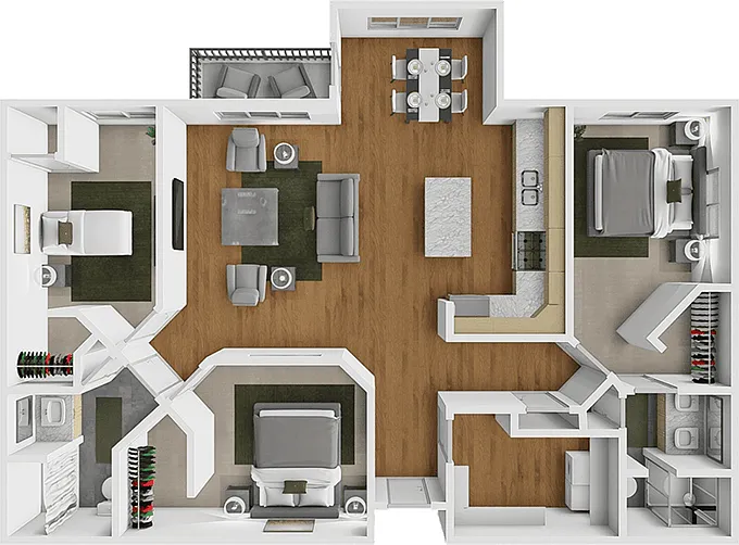 Floor plan Hay Creek